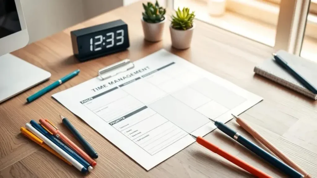 Time Management Worksheet