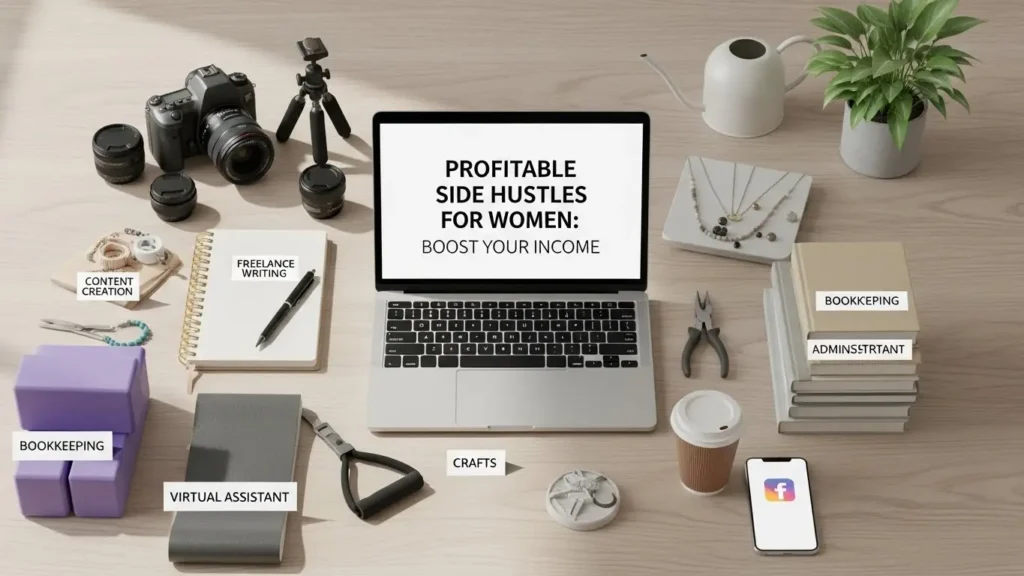 digital workspace displaying project management software with organized task lists